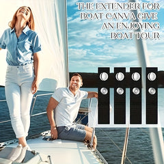 20pcs Boat Cover Snap Extender - Heavy Duty 2 54 Cm Extensions