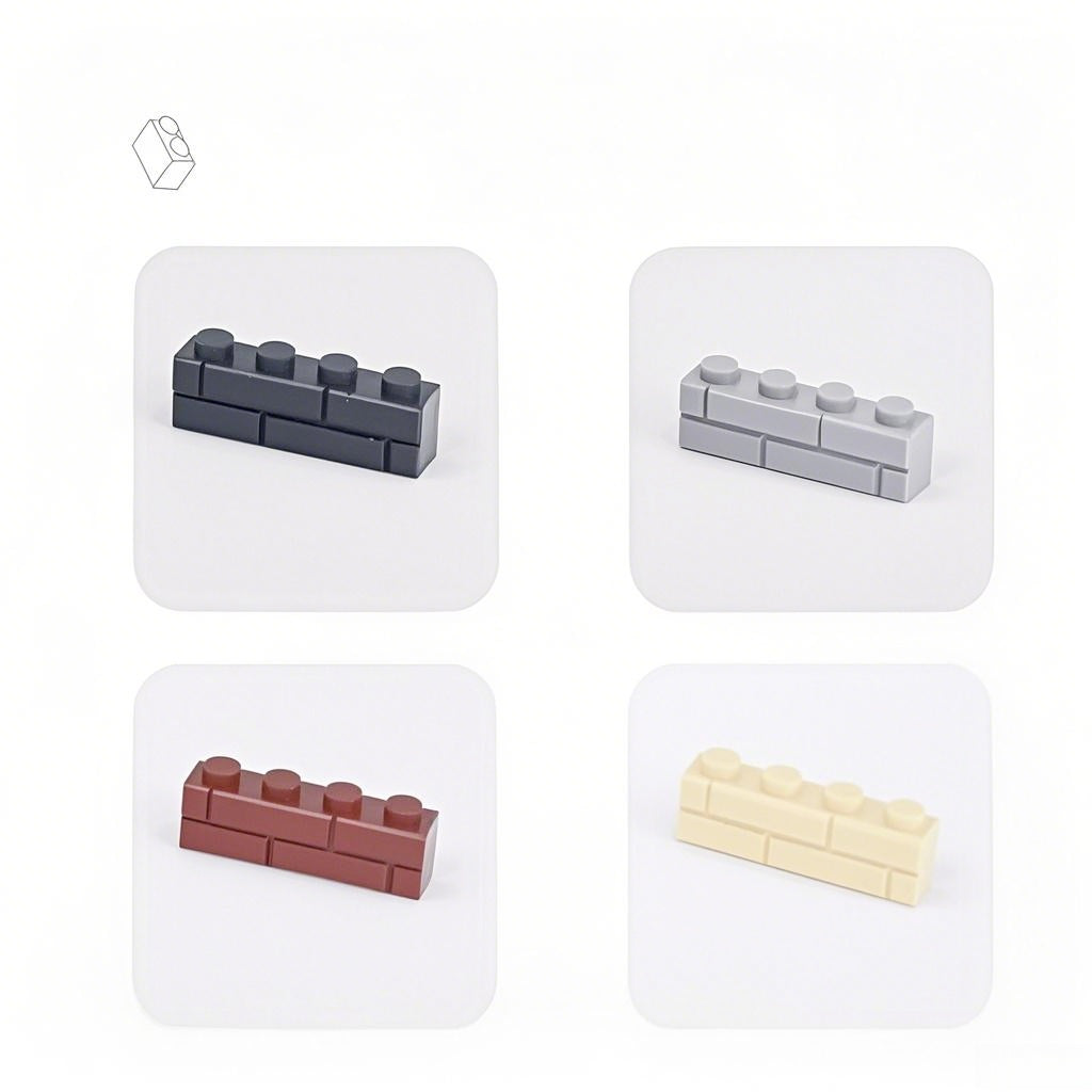 Small Particle Wall Bricks for Military Scenes