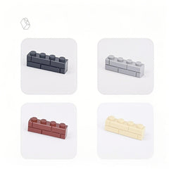 Small Particle Wall Bricks for Military Scenes