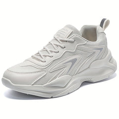Men's Chunky Lace Up Shoes Soft Sole Sneakers
