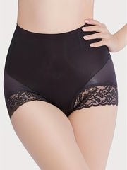 Lace Shaping Panties High Waist Tummy Control Underwear