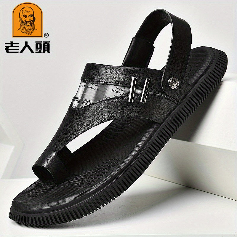 LAORENTOU Men's Wear-resistant Sandals Quick Drying Comfy Slides