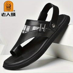 LAORENTOU Men's Wear-resistant Sandals Quick Drying Comfy Slides