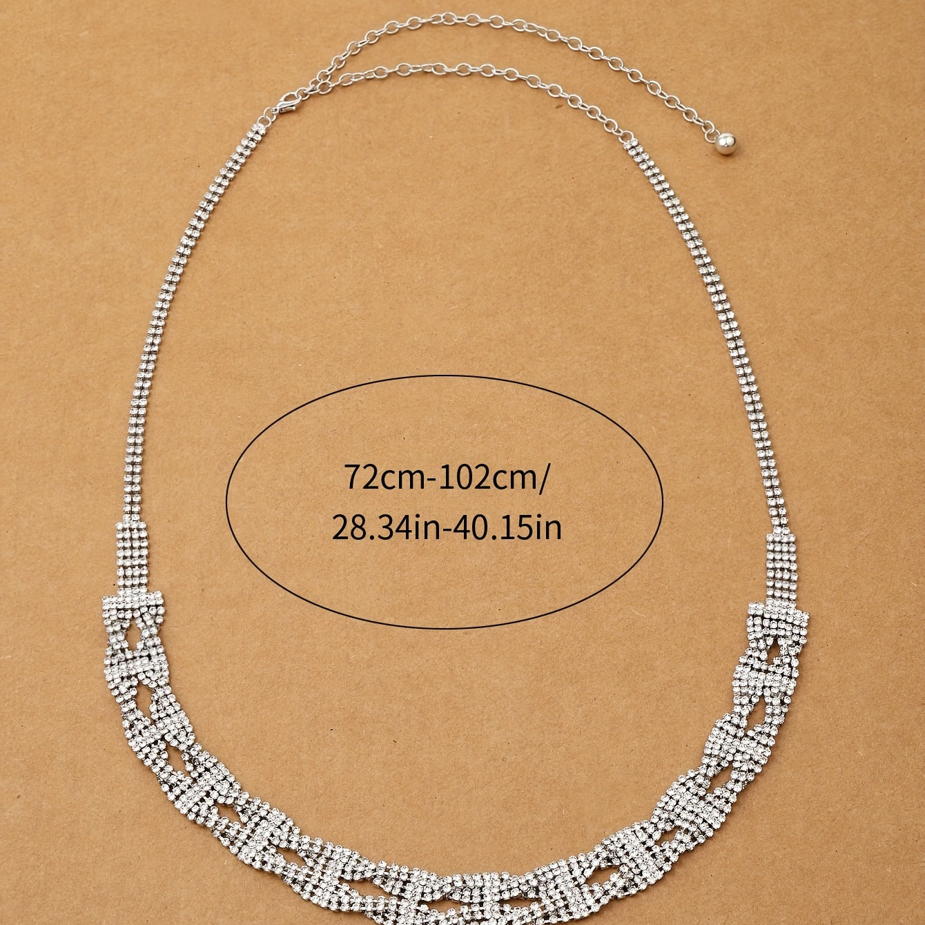 Rhinestones Waist Chain Dress Up Decorative Accessories Waistbands