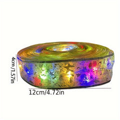 10 Lights LED Bouquet Christmas Ribbon Lights Colorful Flashing String Lights