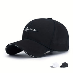 Spring Autumn Letter Baseball Cap - Youth Men Women Sunshade Peaked Hat