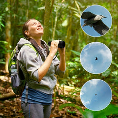 10x42 Portable Monocular Telescope with Adjustable Focus Lightweight