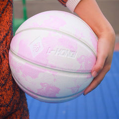 Durable Leather Basketball for Competition & Training