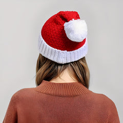 Christmas Plus Fleece Knitted Hat Creative Gift Christmas Accessories