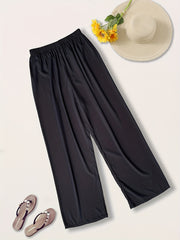 High Waist Straight Leg Pants for Women