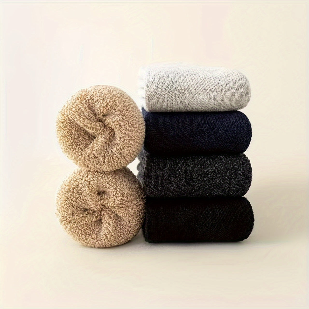 Winter Thermal Socks Extra Thick Outdoor Snow Socks For Men Women