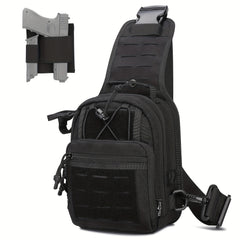 Tactical Chest Bag Camo Shoulder Crossbody Bag for Men & Women