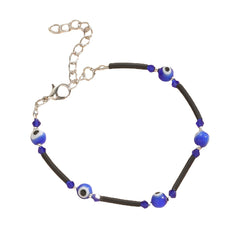 Devil's Eye Crystal Anklet Adjustable Turquoise Beach Jewelry