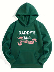 Girls' 'Daddy's Little Princess' Hoodie Top