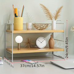 Desktop Shelf Office Desk Storage Dormitory Desk Finishing Table Shelf