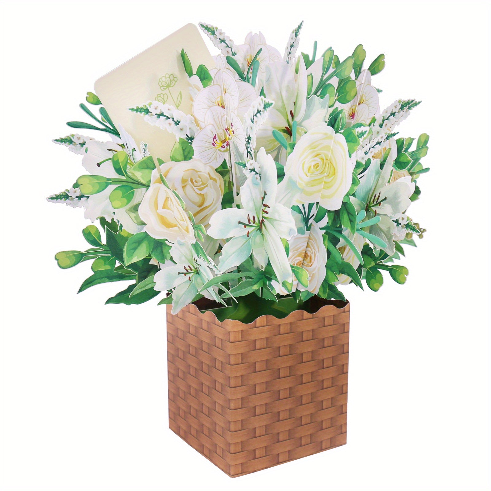 Flowers Pop Up Box Card Ideal Present For All Occasions