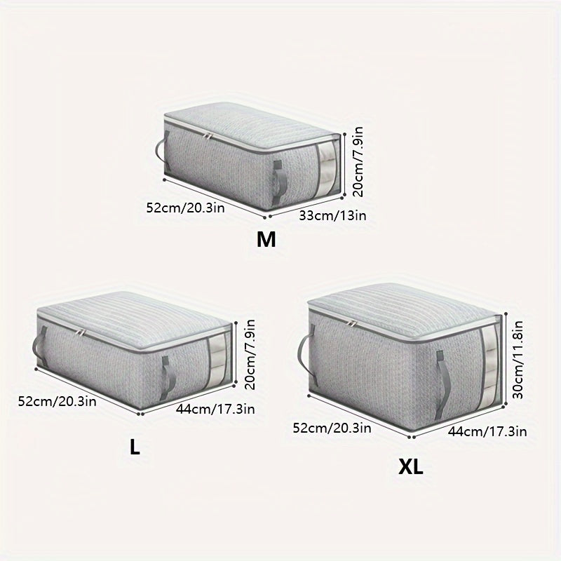 Large Underbed Storage Bag for Bedding and Pillowcases