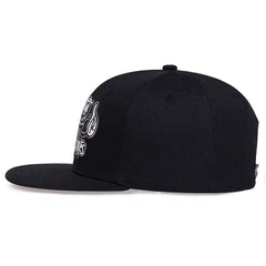 Men's Hip hop Embroidery Hat Flat Brim Cap