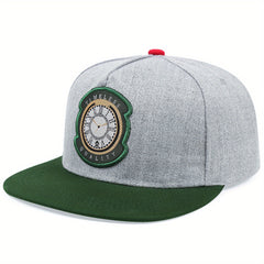 Mens Flat Brim Hip Hop Hat