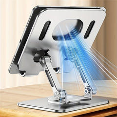Aluminum Swivel Tablet Stand 360 Rotating Base Holder for iPad