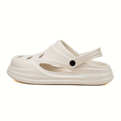 Men's Lightweight Comfy Clogs Hollow Out Non Slip Garden Shoes