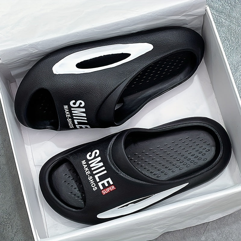 Men's Non Slip Platform Slide Comfortable Soft Sole Cloud Slides