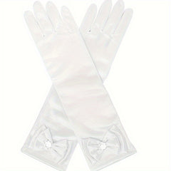 Girls Cosplay Princess Bowknot Gloves