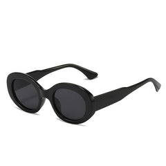 Women's Oval Frame Boho Street Snap Sunscreen Glasses