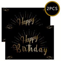 Birthday Bottle Labels Champagne & Wine 15x10
