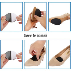 Rubber Sole Anti-slip Stickers for High Heels - 6.9x3.62in