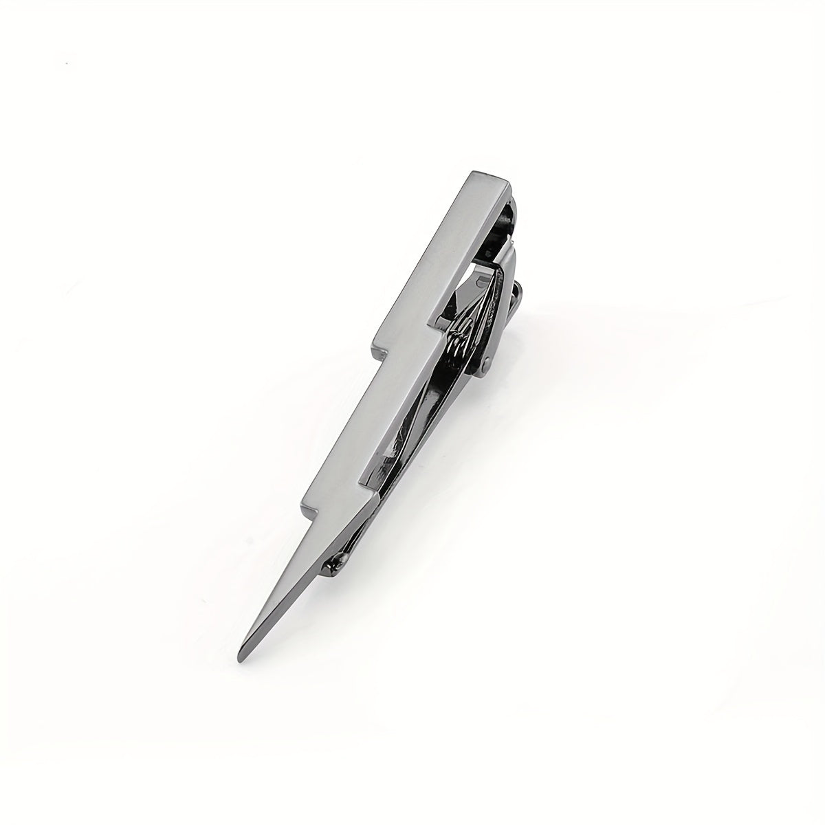 Men's Copper Lightning Tie Clip Classic Design