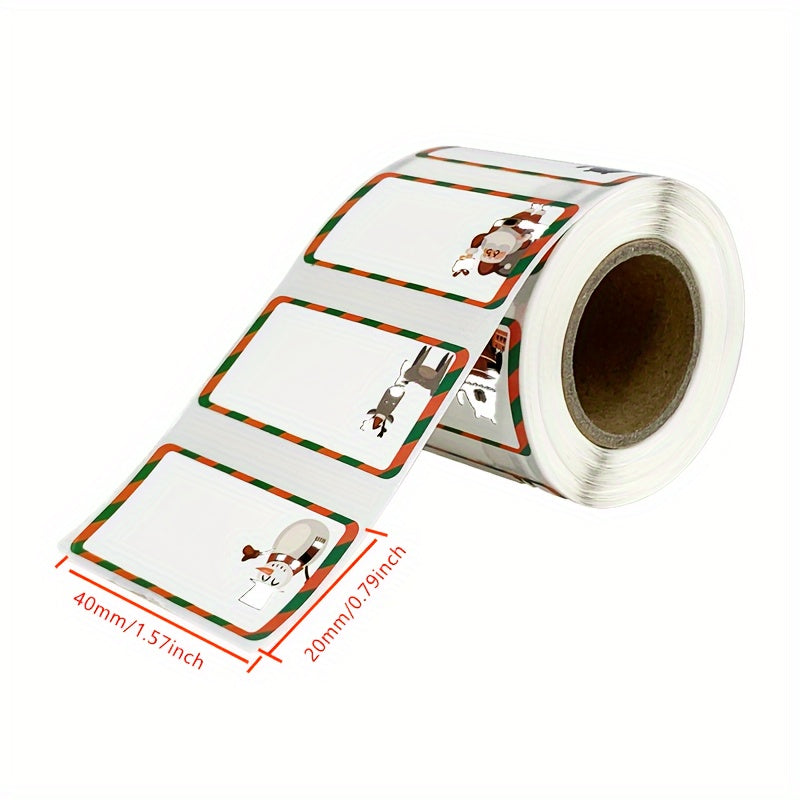 310pcs Christmas Thermal Labels 40x20mm for P50 M110 Printer