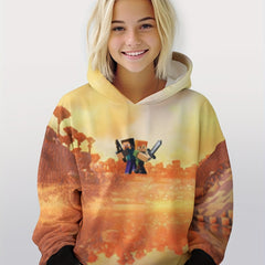 Hooded Sweatshirt Pullover Spring Fall Sports