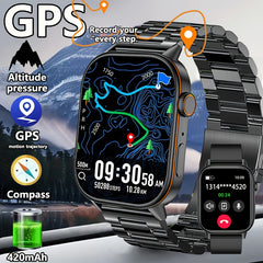 GPS Smart Watch 5 HD Display Altitude Air Pressure Stopwatch 170 Sports M