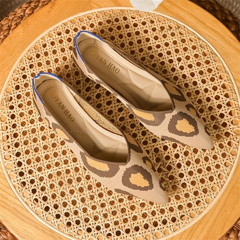 Women's Pointed Toe Slip-on Flat Shoes