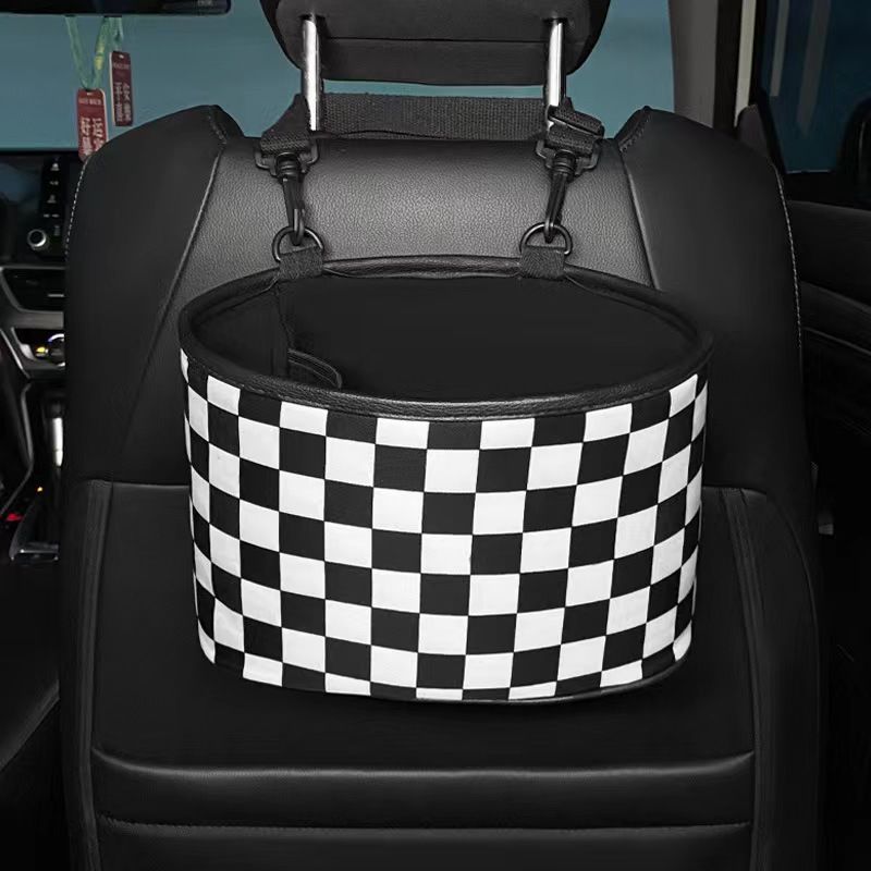 Car Storage Bucket Tissue Box Hanging Bag