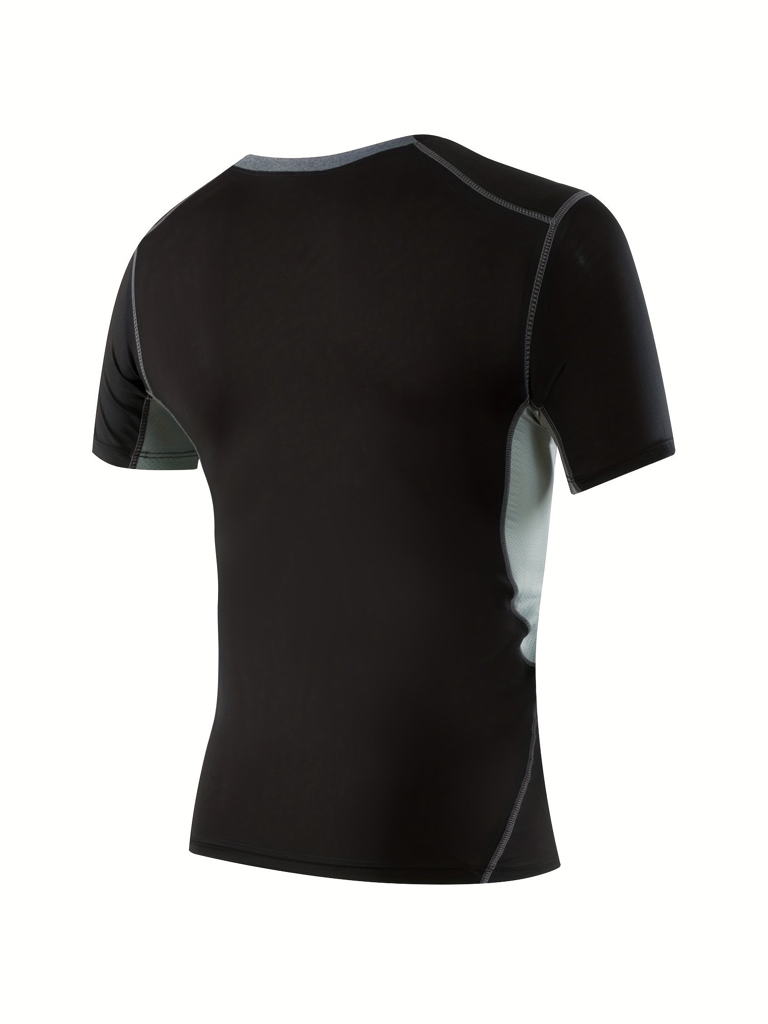 Breathable Quick Dry Sports T-shirt Men's Casual High Stretch Tee Shirt