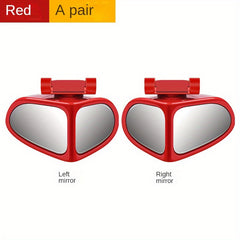 2pcs Car Rearview Mirror Wide Angle Blind Zone