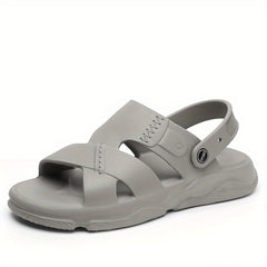 Men's Slip On Sandals Summer Outdoor Walking Shoes