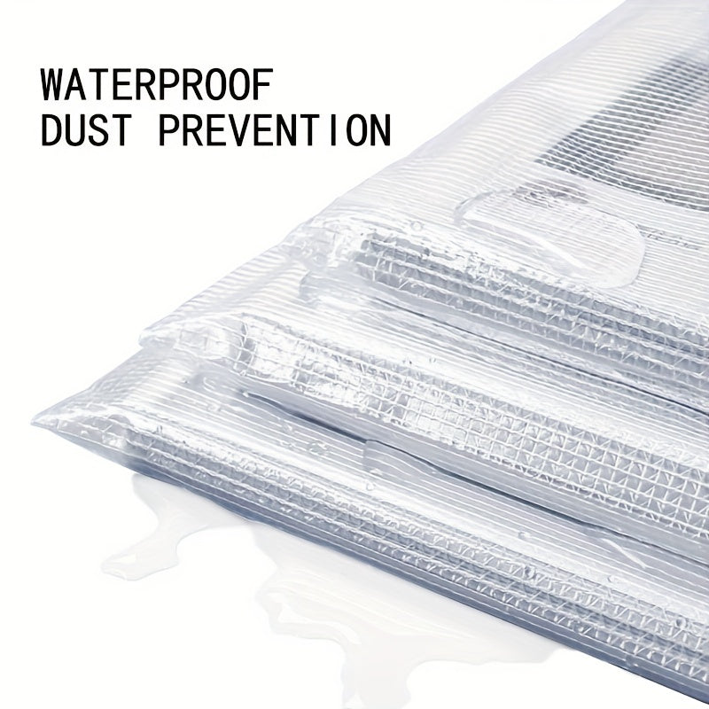 10pcs Mixed A4 & A5 Mesh Zip File Bags for School & Office Supplies