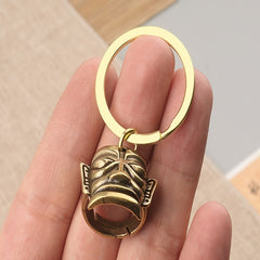 Sanxingdui Creative Keychain Retro Car Key Ring Decoration