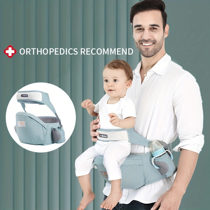 All Seasons Baby Carrier with Hip Seat & Lumbar Support