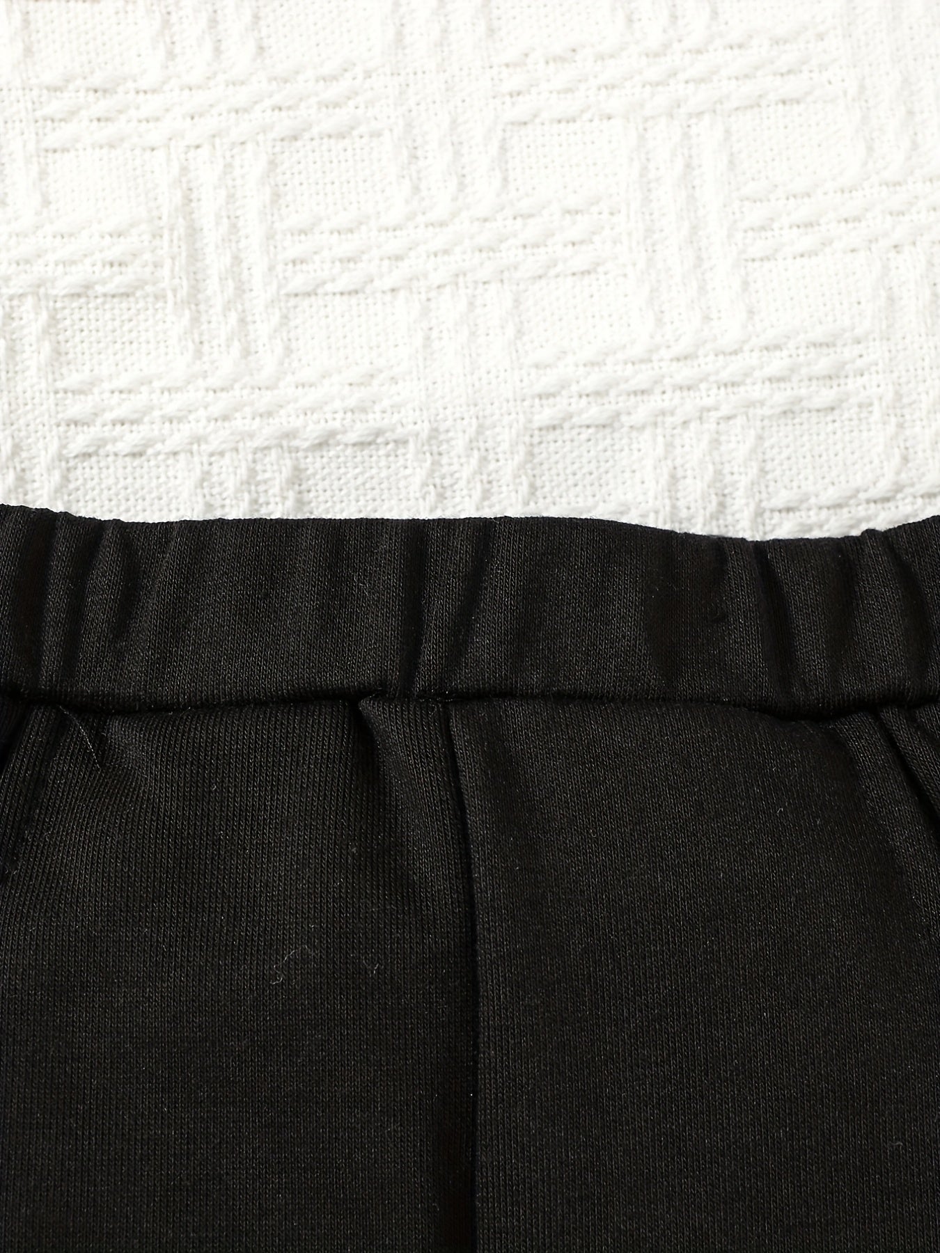 Baby Boy's Stylish Long Sleeve Pullover & Trousers Set