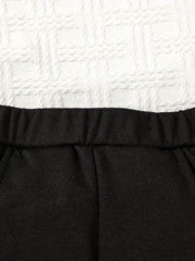 Baby Boy's Stylish Long Sleeve Pullover & Trousers Set