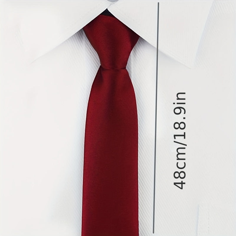 Men's Casual Slim Zipper Neck Tie