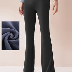 Warm Sports Flare Pants Women's Yoga Bell bottoms Pants