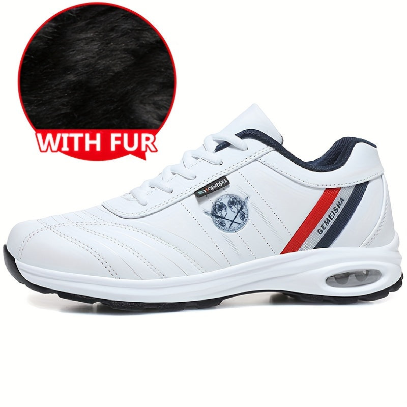Men's Lace up Sneakers With Air Cushion Athletic Shoes