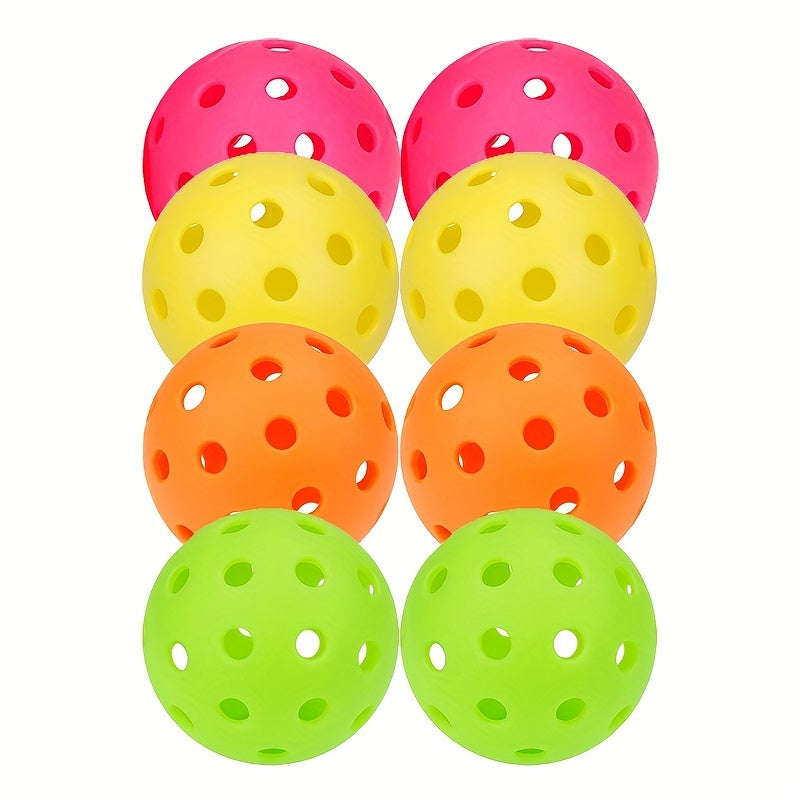 15pcs 40 Holes Pickleball With Tennis Bag for Training