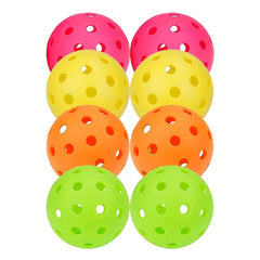 15pcs 40 Holes Pickleball With Tennis Bag for Training
