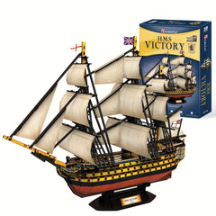 3D Puzzle Boat Model Royal Victory Diy Paper Model Toy